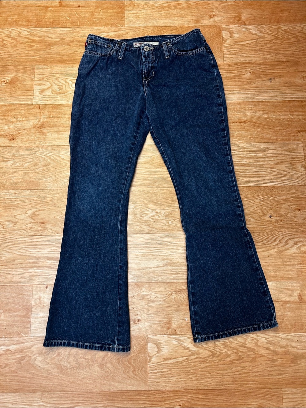 Hollister Dark Blue Flared Jeans
